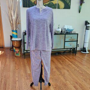 NWT - NATIONAL SINCE 1952 Heathered Lavender Lounge Set